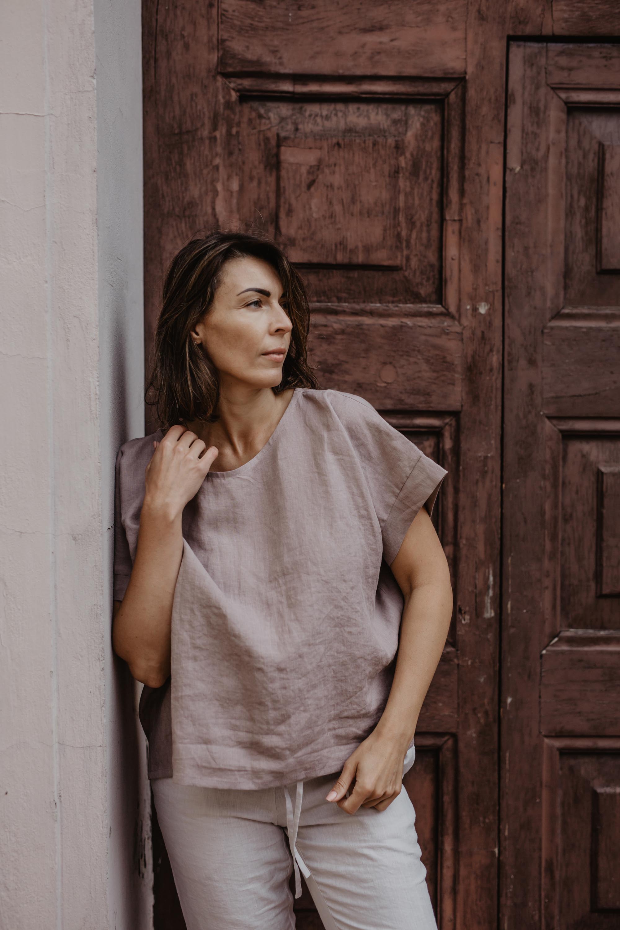 Linen top Porto