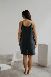 Linen slip dress ZOE