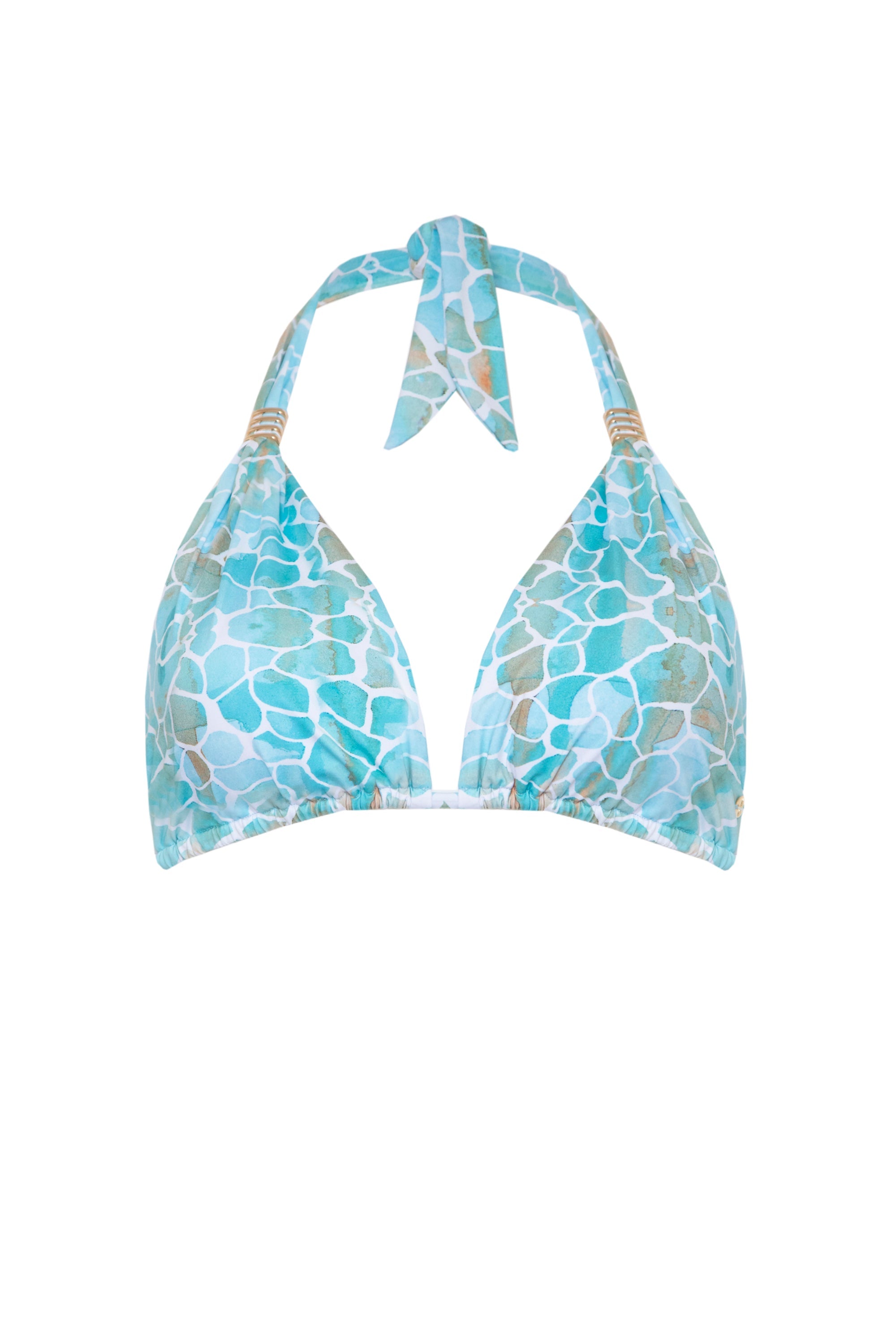 AQUA PEBBLES MIAMI BIKINI TOP