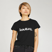 100% Organic Cotton Kottonology T-Shirt in Black