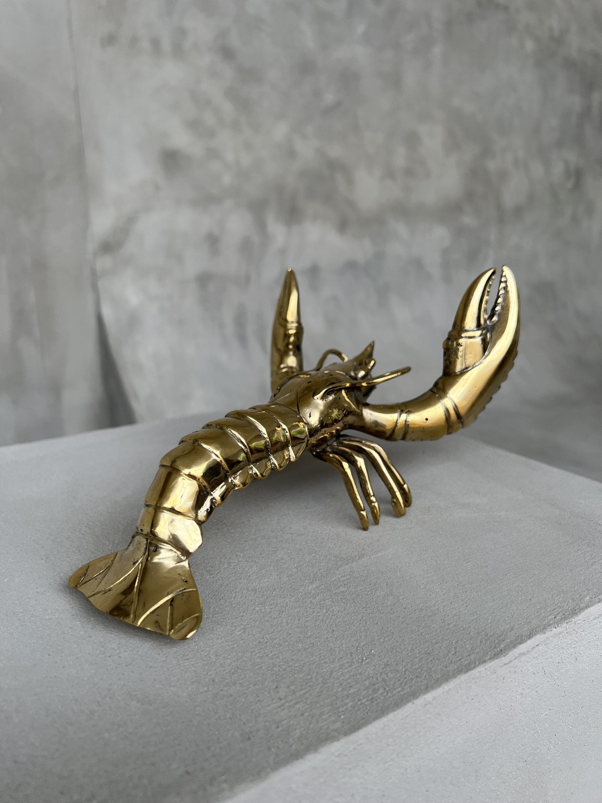 Small Polished Bronze Lobster