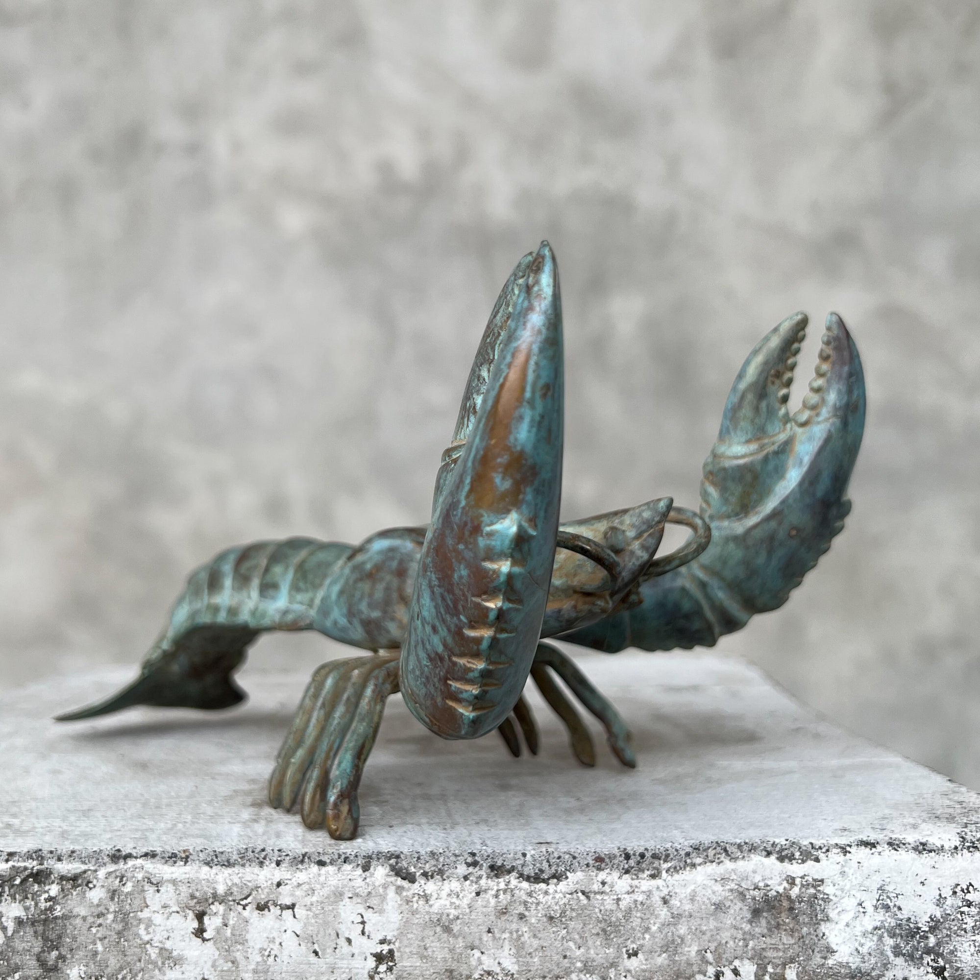 Small Patinated Lobster