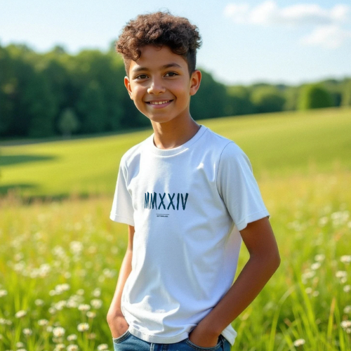 Boys White MMXXIV T-Shirt