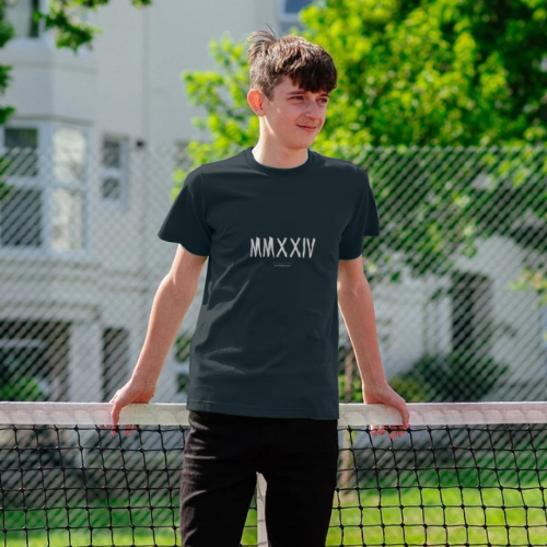 Boys Navy MMXXIV T-Shirt