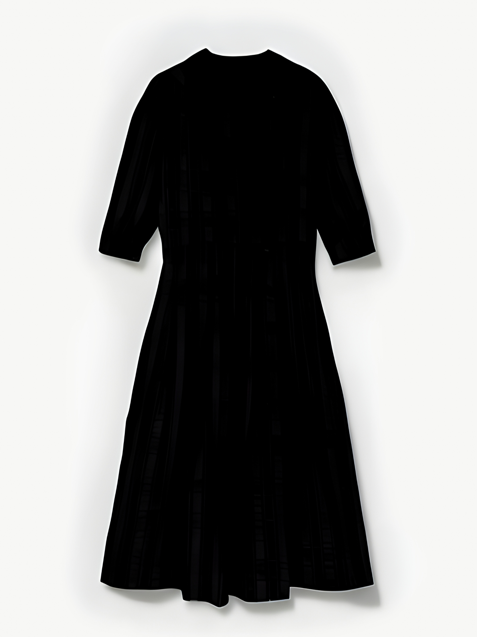 TALITHA MIDI DRESS  Organic Cotton Black