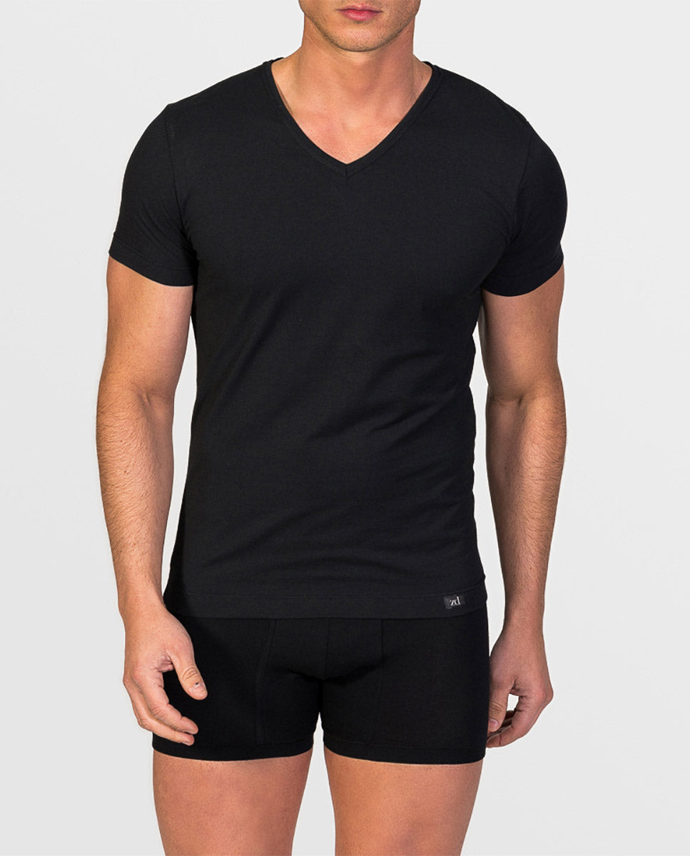 Ceres V-Neck Soya Yarn Undershirt