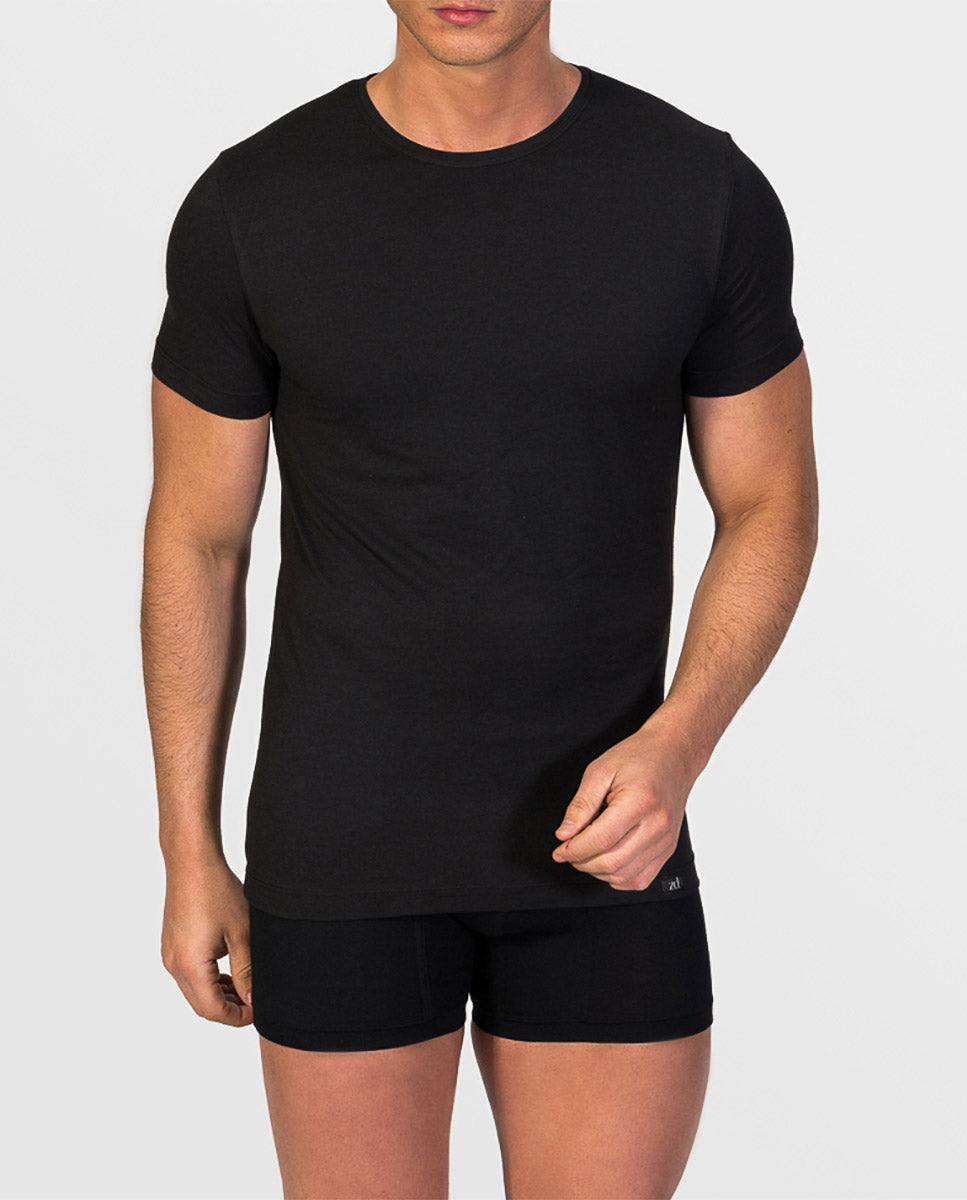 Ceres Crew-Neck Soya Yarn Undershirt