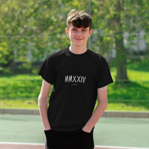 Boys Black MMXXIV T-Shirt