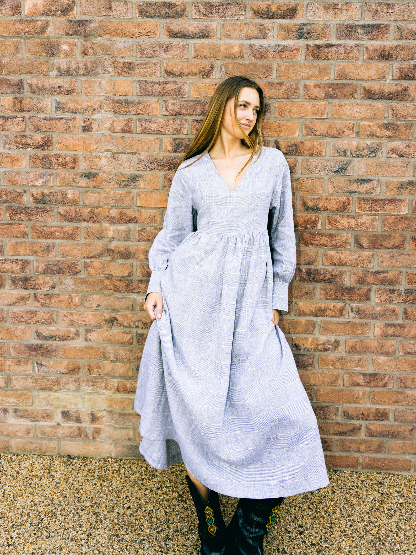 MICHELLE MAXI DRESS | Organic Linen