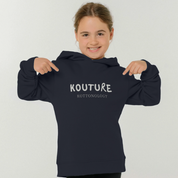 Girls Navy Hoodie