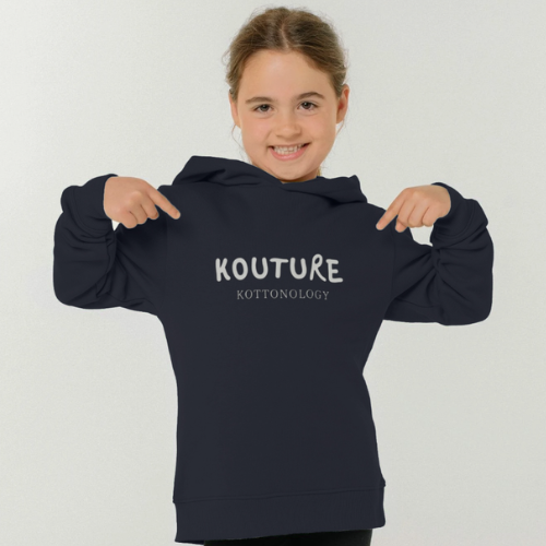 Girls Navy Hoodie