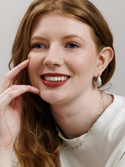 ZINIA CHAIN NECKLACE | Recycled Sterling Silver