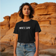 Womens Black MMXXIV T-Shirt