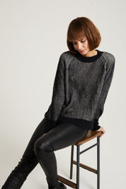 Liquorice Rib Jumper