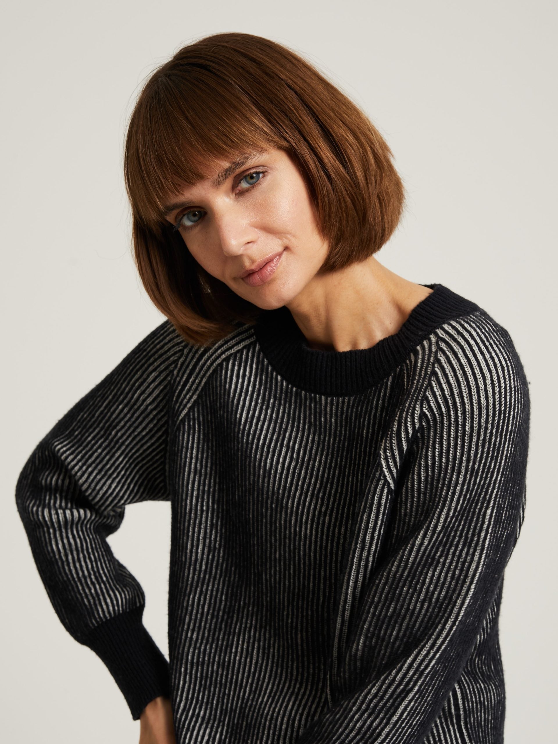 Liquorice Rib Jumper