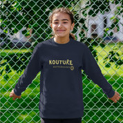 Girls Navy Sweatshirt