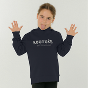 Girls Navy Hoodie