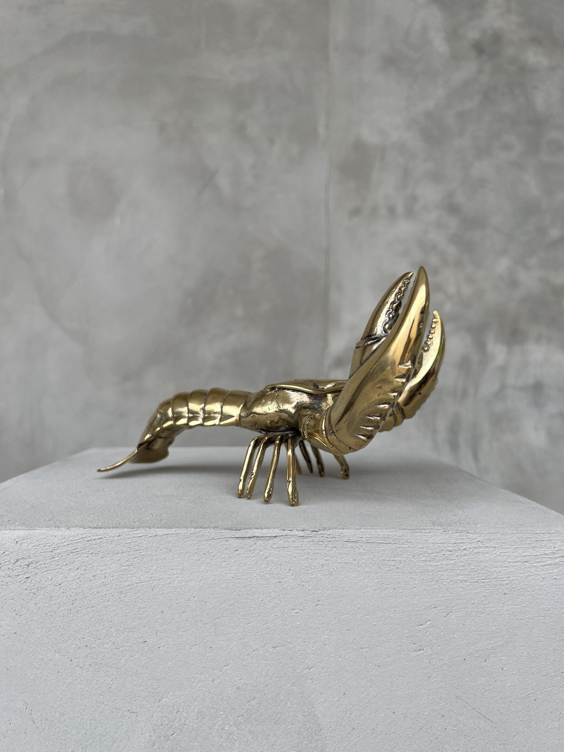 Small Polished Bronze Lobster