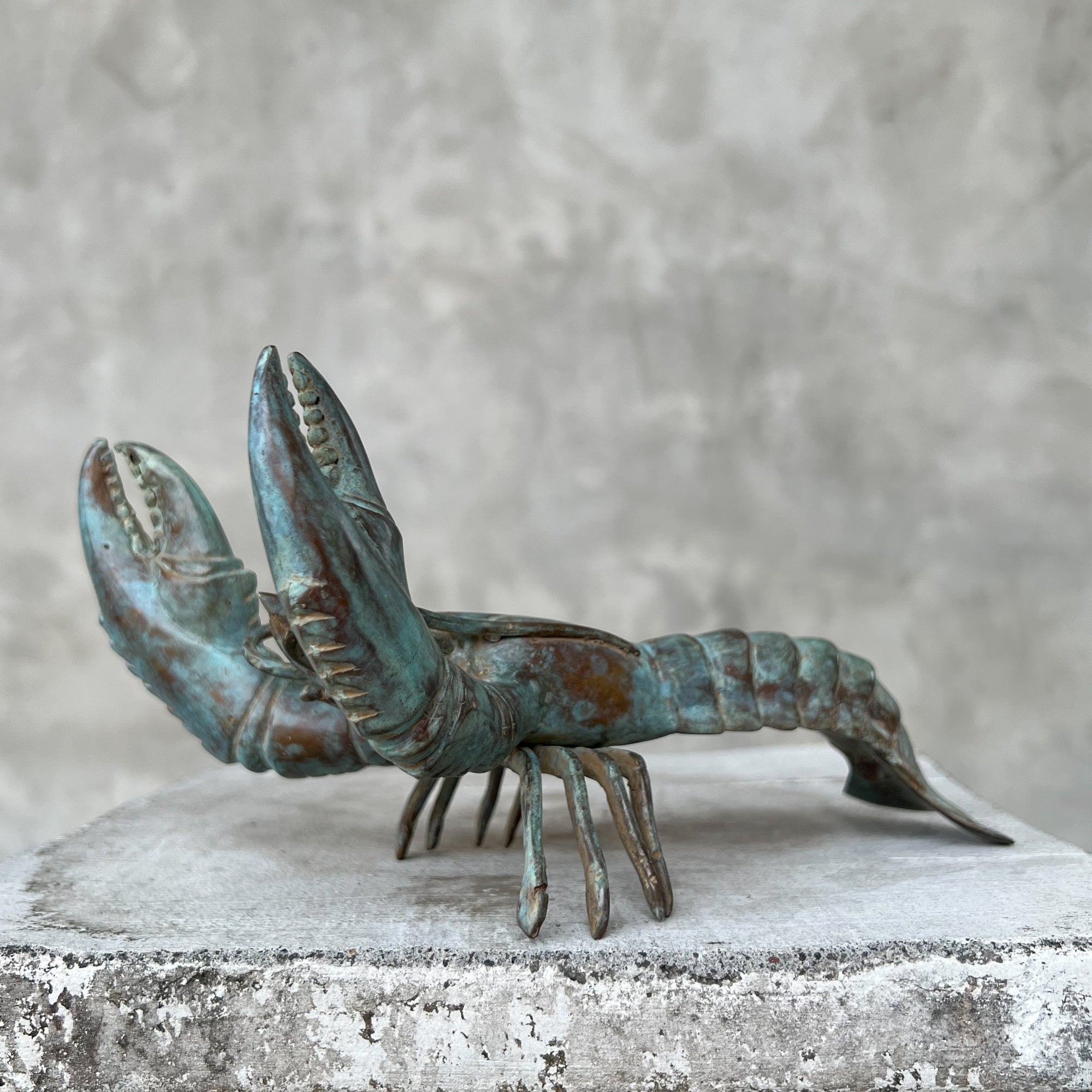 Small Patinated Lobster