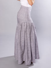 HILDA MAXI SKIRT | Organic Linen