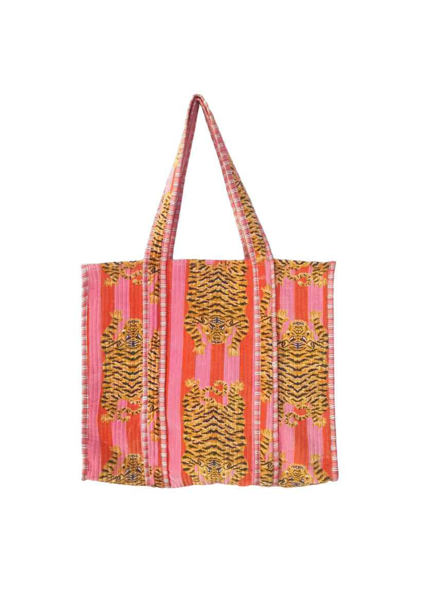 The Ultimate Velvet Tibetan Tiger Tote