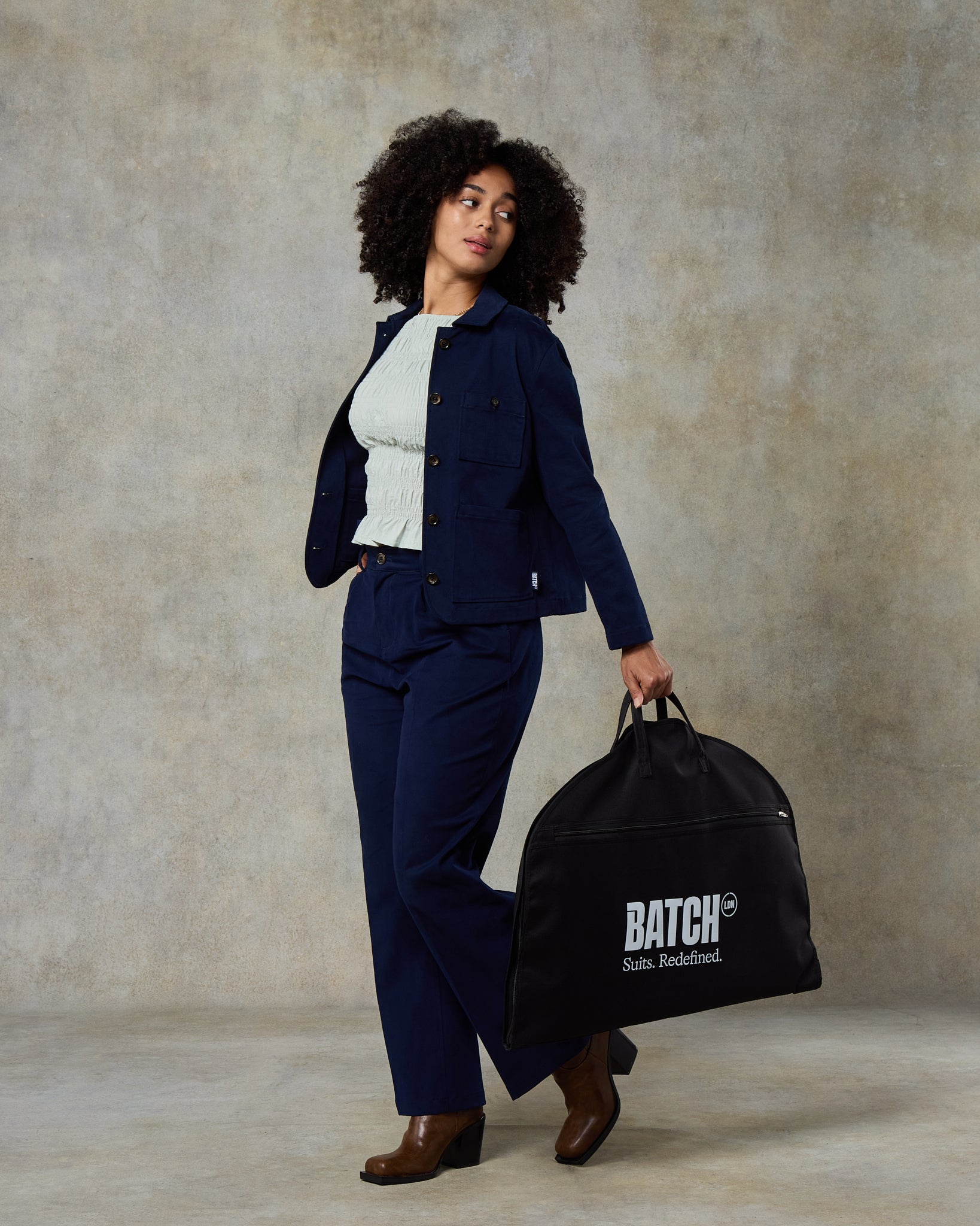 Batch 06 - Womens Pacific Blue Cotton Suit