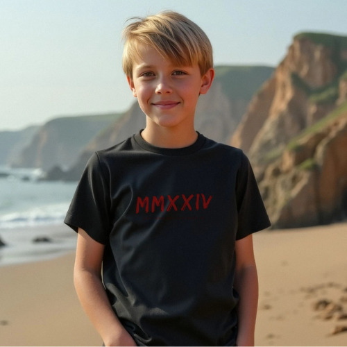 Black T-Shirt for Boys