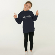 Girls Navy Hoodie