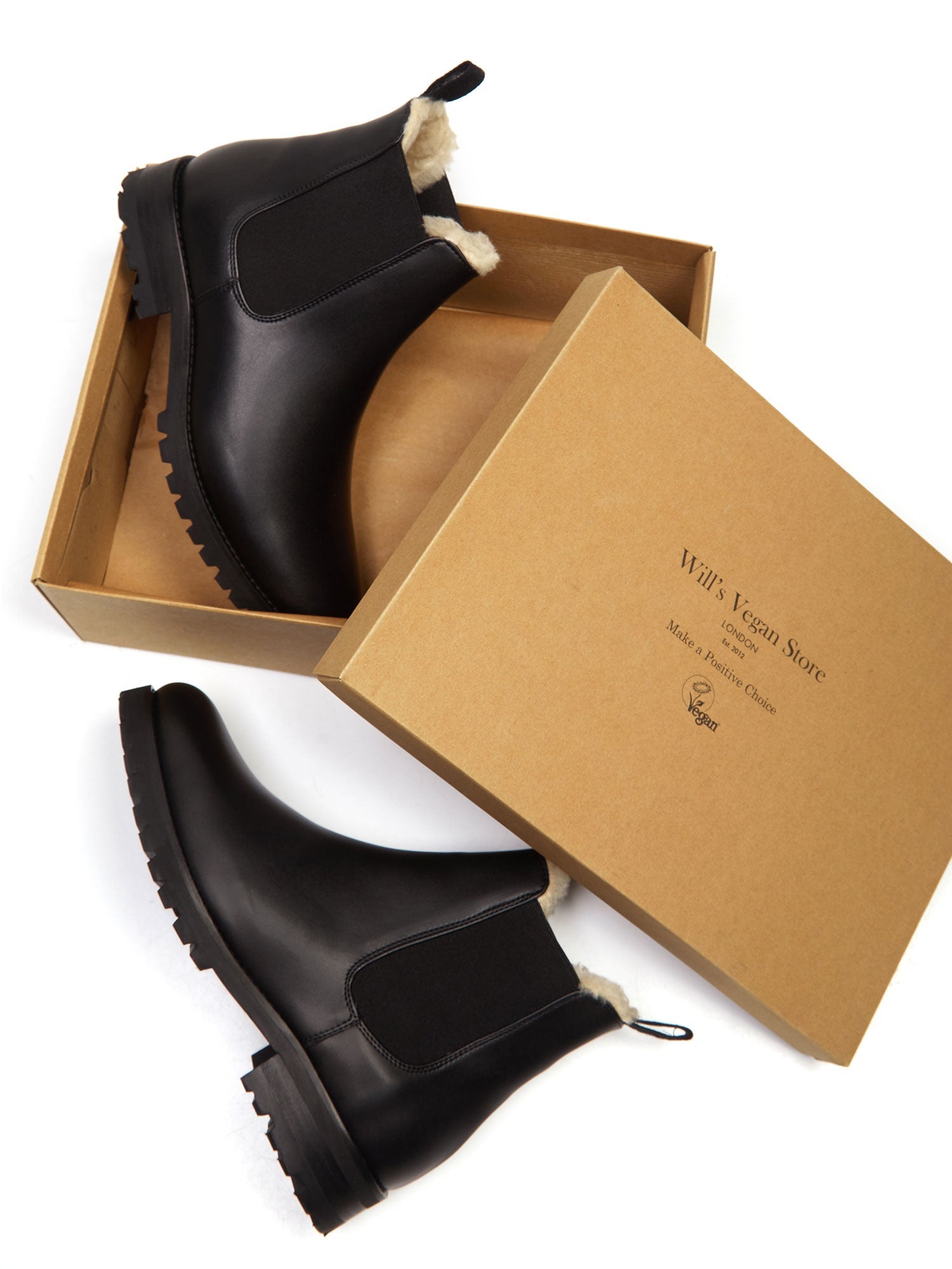 Luxe Insulated Deep Tread Chelsea Boots