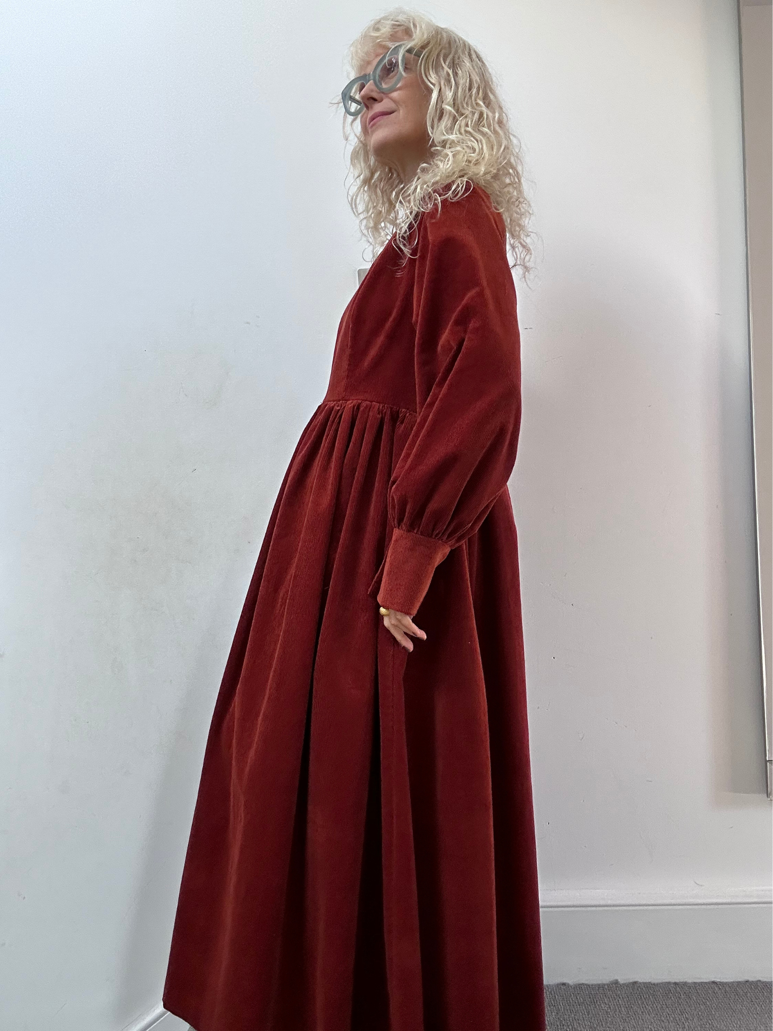 MICHELLE MAXI DRESS Corduroy