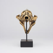 Polished Bronze Snow Leopard