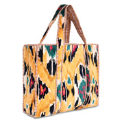 The Ultimate Ikat Velvet Tote