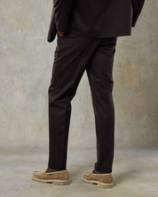 Batch 06 - Mens Dark Chocolate Wool Herringbone Suit