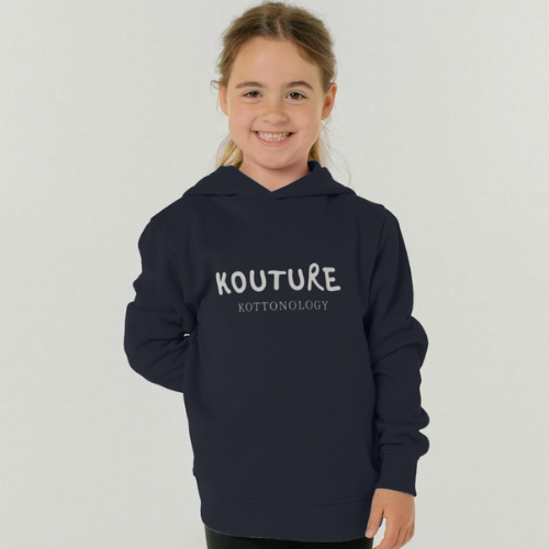 Girls Navy Hoodie