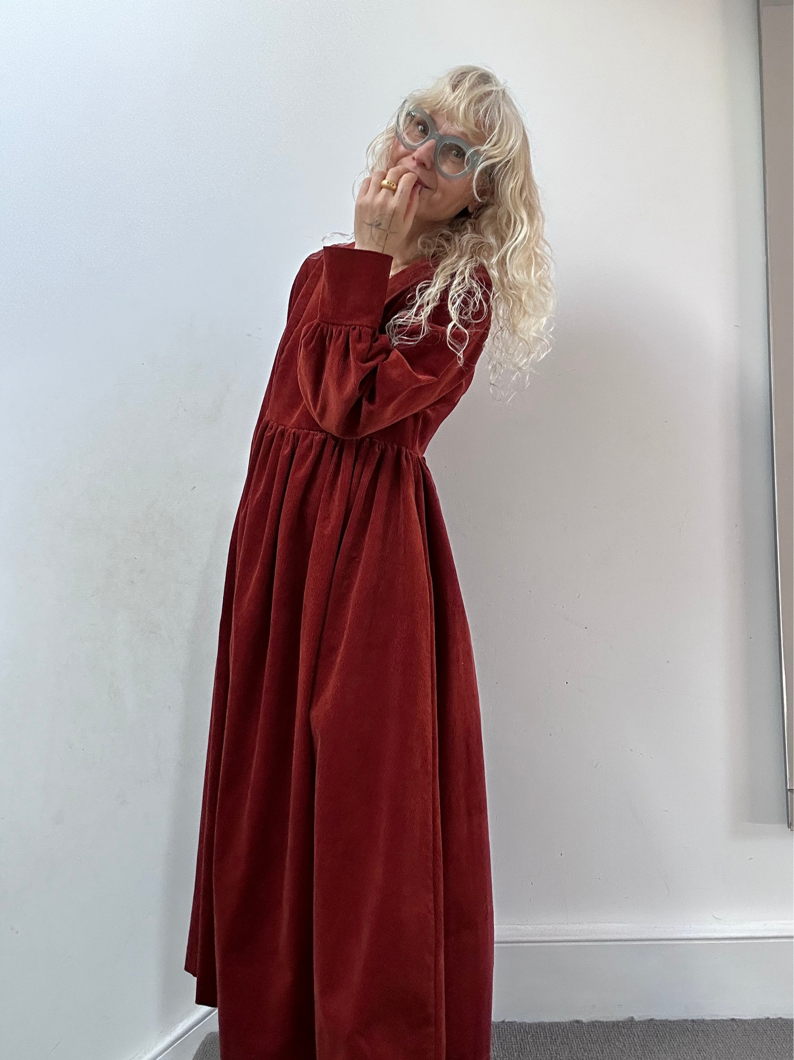 MICHELLE MAXI DRESS Corduroy