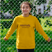 Girls Yellow Sweatshirt