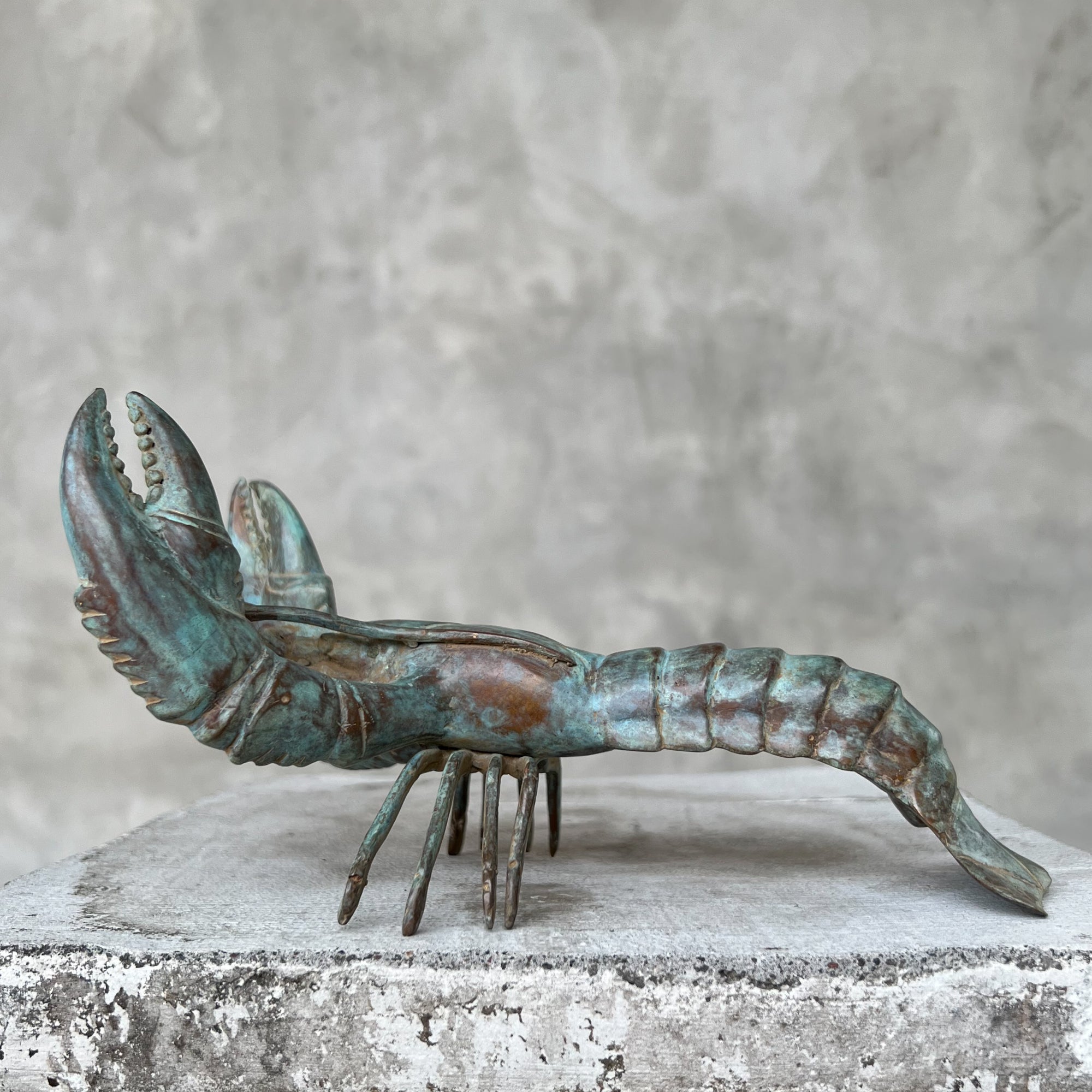 Small Patinated Lobster