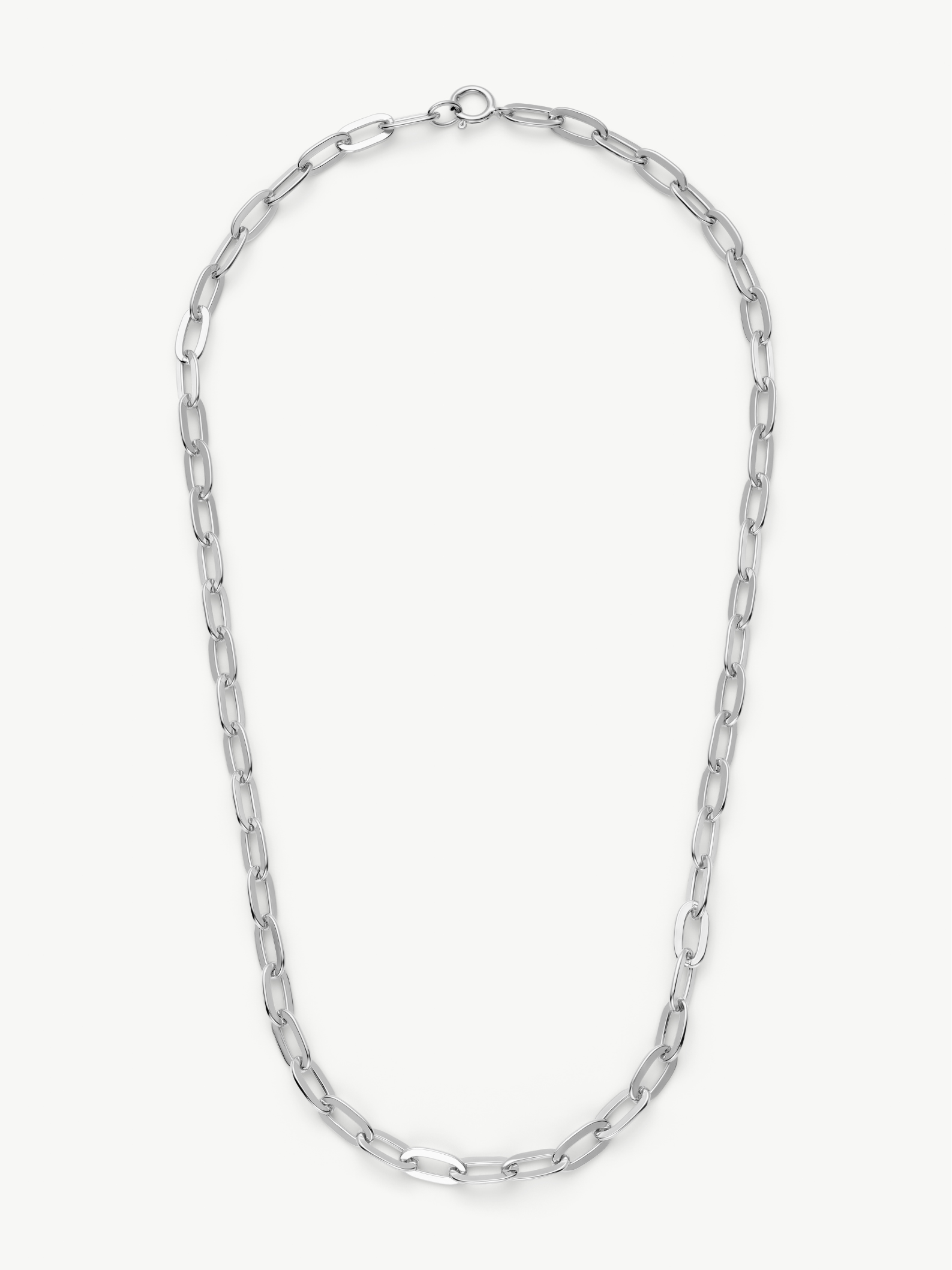 ZINIA CHAIN NECKLACE | Recycled Sterling Silver
