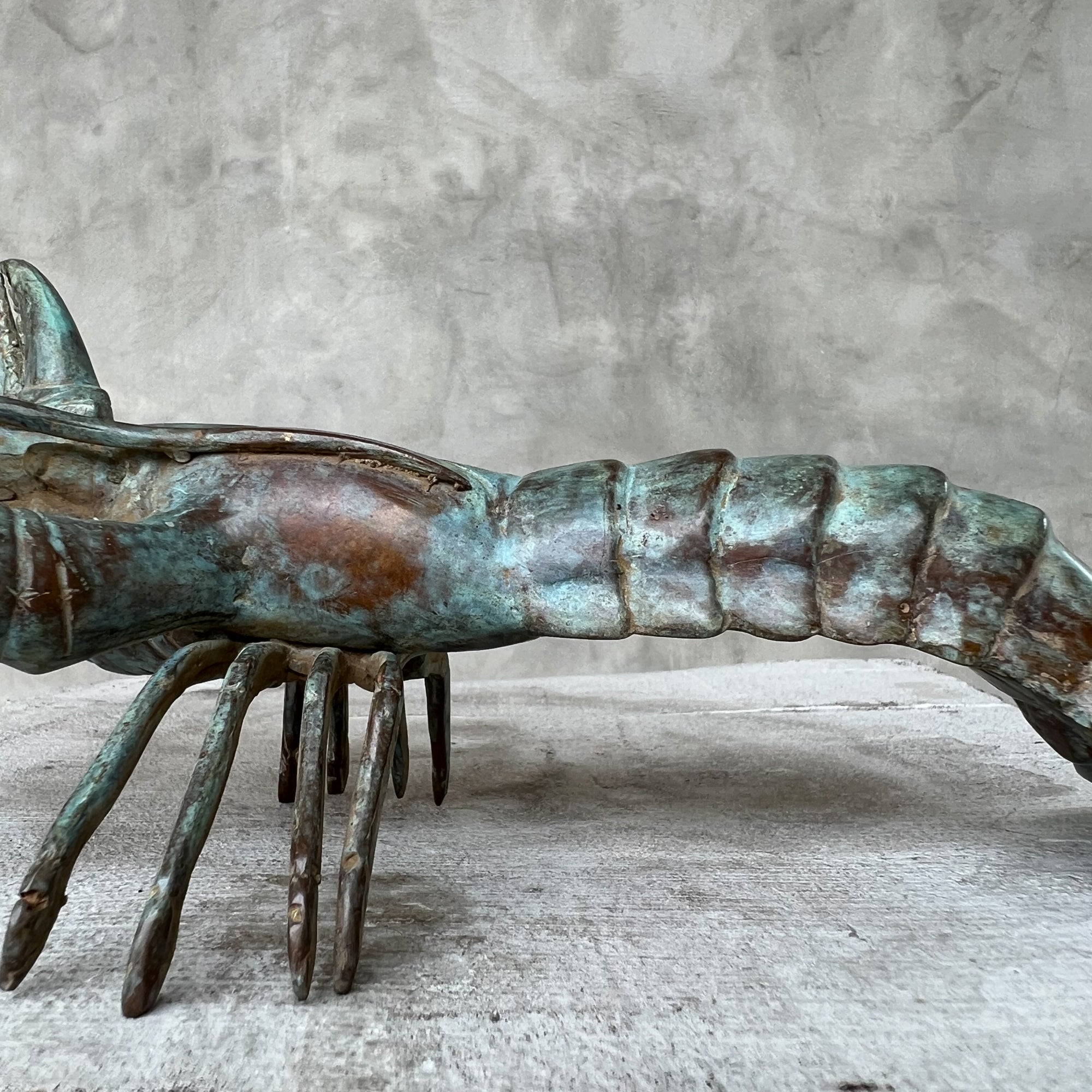 Small Patinated Lobster