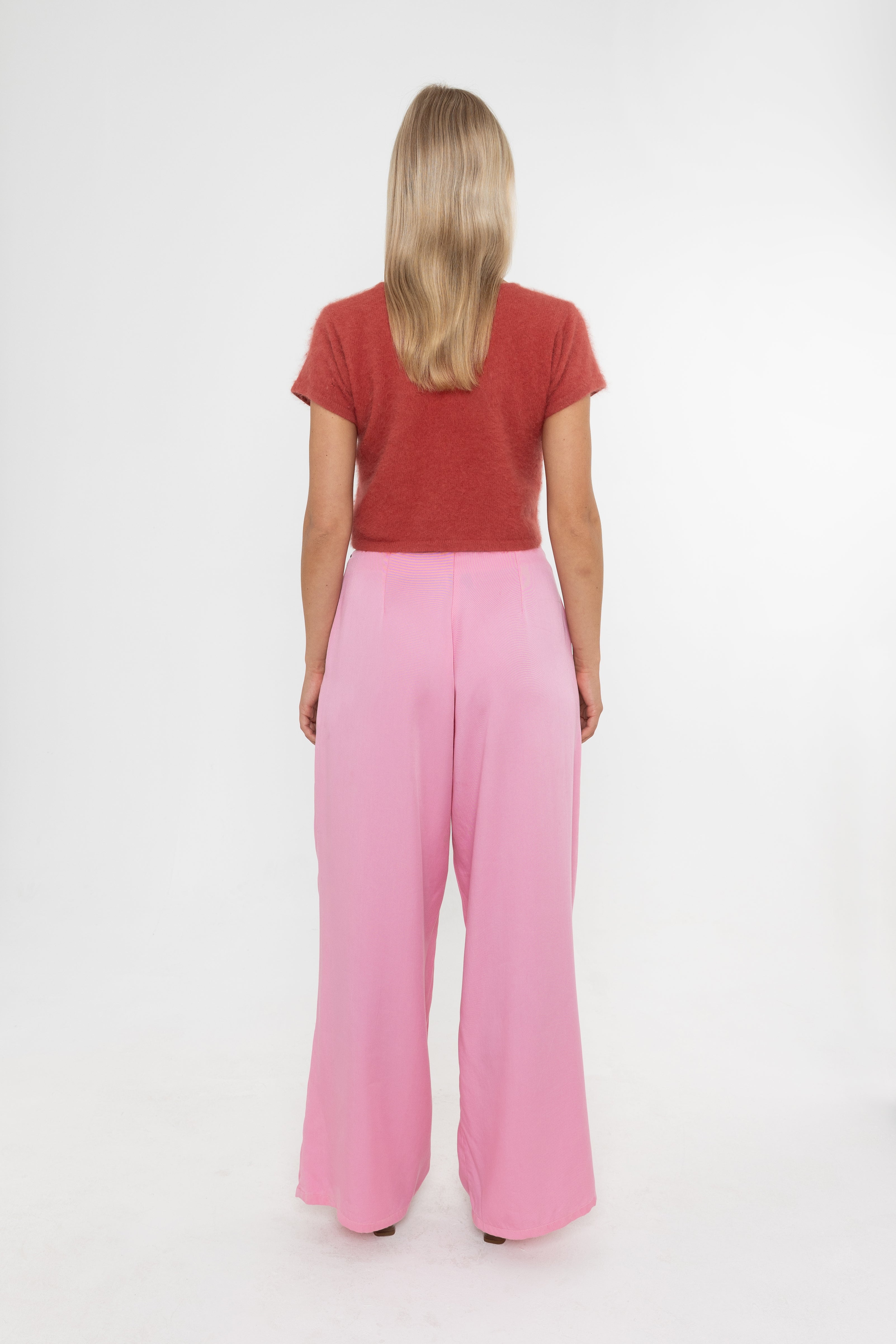 Ella Trousers in Pink