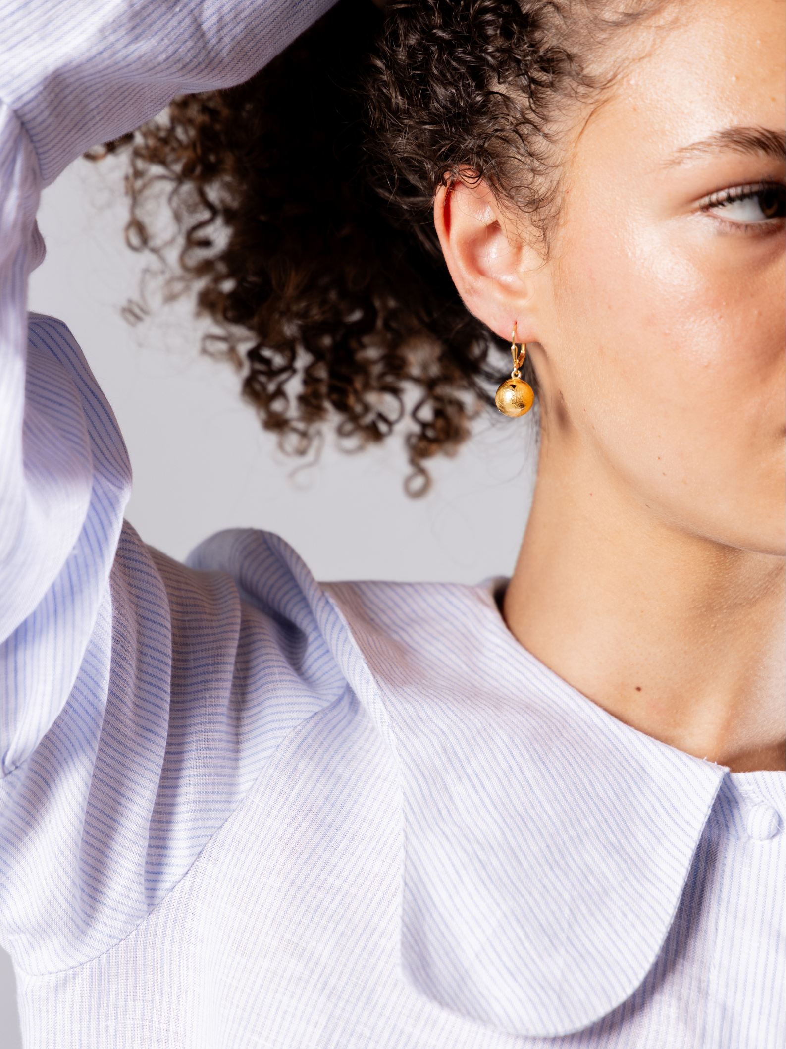 DAY LIGHT DROP EARRINGS 18k Gold Vermeil