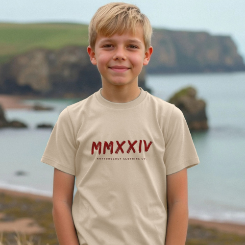 Oat-Coloured Boys T-Shirt