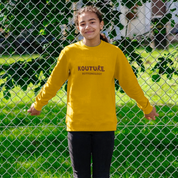Girls Yellow Sweatshirt