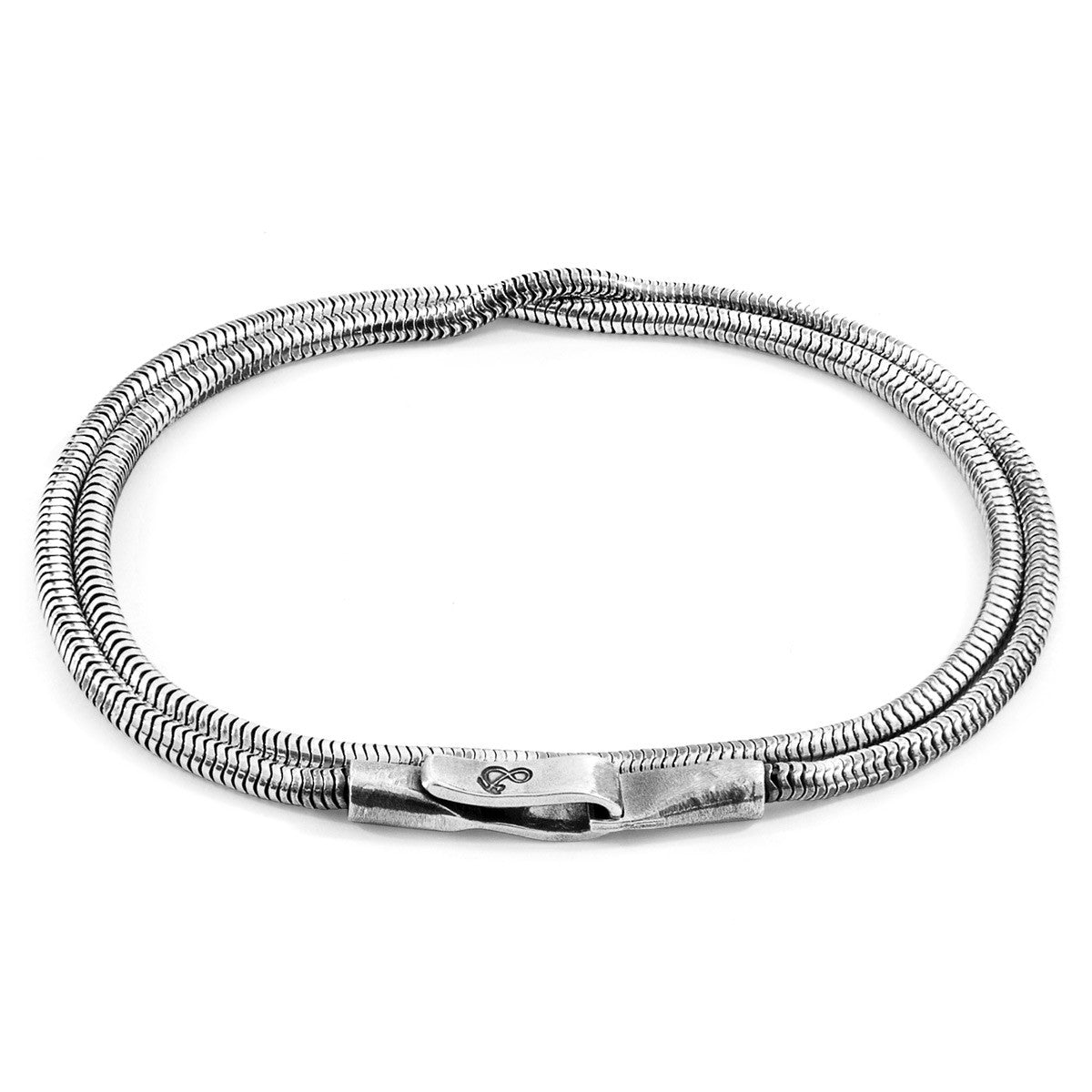 Gallant Double Sail Silver Chain Bracelet