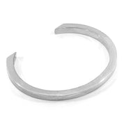 Cason Square Maxi Wayfarer Silver Bangle