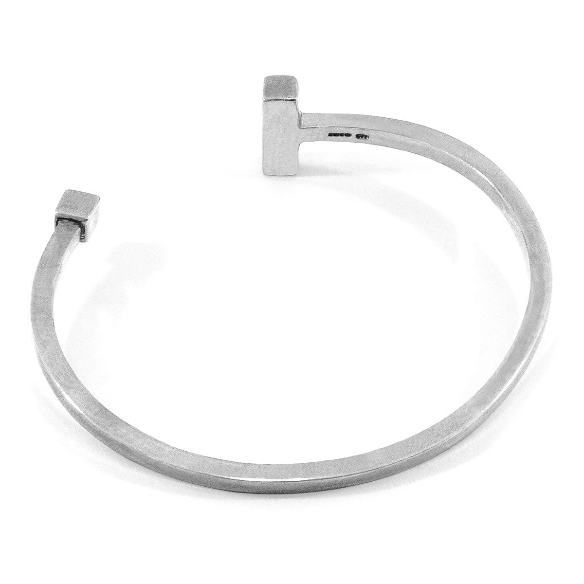 Faris Square Midi Wayfarer Silver Bangle