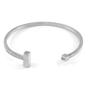 Faris Square Midi Wayfarer Silver Bangle