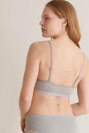 ANASTASIA Bra - GOTS Organic Cotton Grey