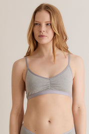 ANASTASIA Bra - GOTS Organic Cotton Grey