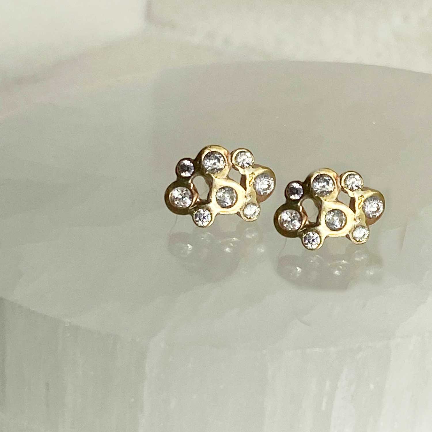 Astra Bliss Diamond Stud Earrings